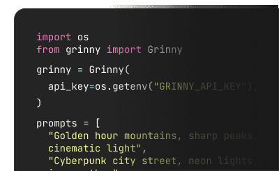 API